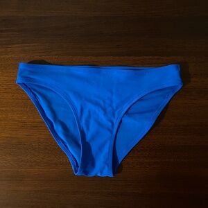 Aerie/ American Eagle Simple Bright Blue Bikini Bottom, Size XS